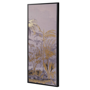 Tpe-1260-3 Altın Varaklı Tablo42X102 Cm - 2