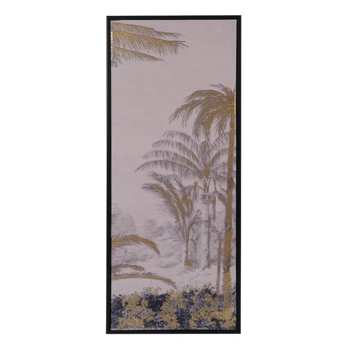 Tpe-1260-4 Altın Varaklı Tablo42X102 Cm - 1