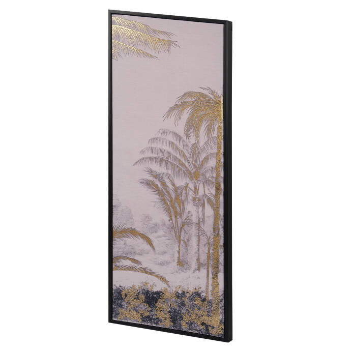 Tpe-1260-4 Altın Varaklı Tablo42X102 Cm - 2