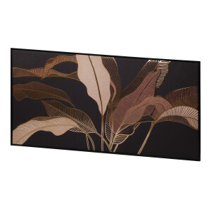 Tpe-1266 Altın Varaklı Tablo140*80 Cm - 2