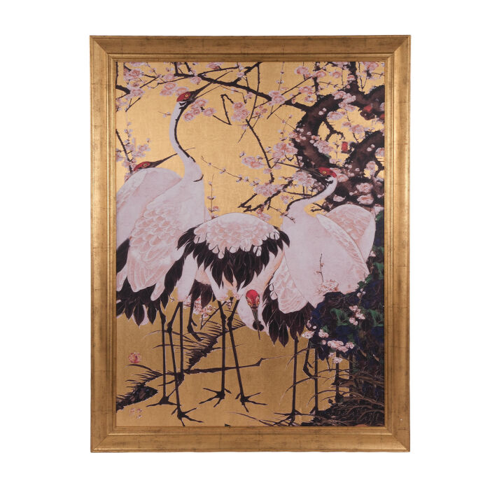 Tpe-1276 Çerçeveli Altın Tablo 104X134Cm