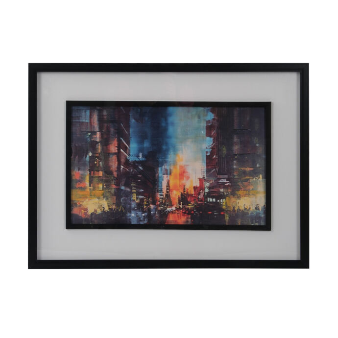 Tpe-1402 Çerçeveli Cam Tablo 54X74 Cm