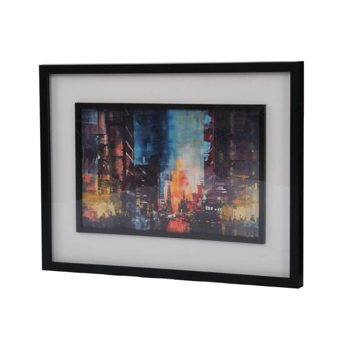 Tpe-1402 Çerçeveli Cam Tablo 54X74 Cm - 2
