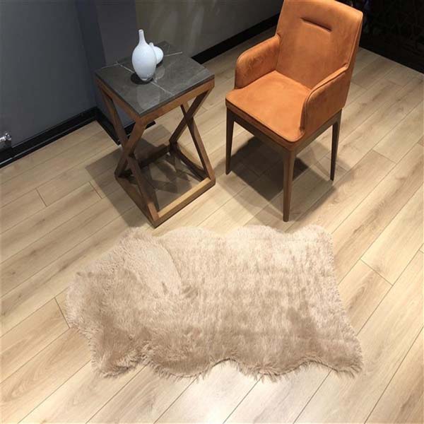 Tüy Dökmez Tavşan Tüyü Halı Camel 12