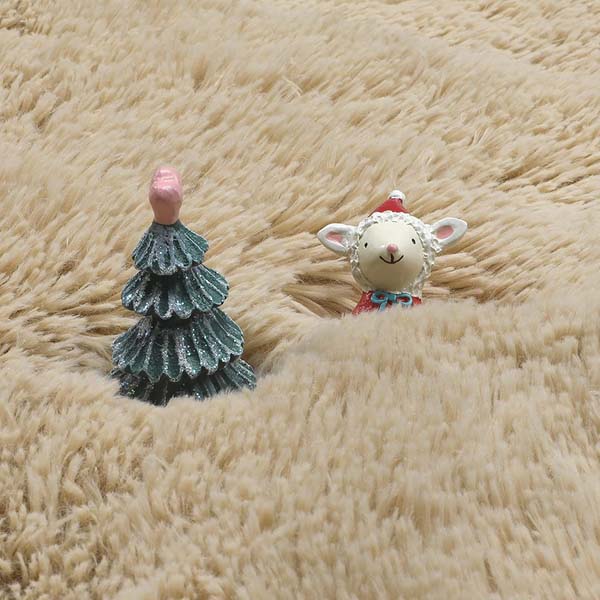 Tüy Dökmez Tavşan Tüyü Halı Camel 15 - 2