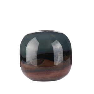 Vazo Brown Cam Amber 14X14X12 Cm - TepeHome (1)