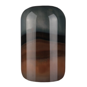 Vazo Brown Cam Amber 16X16X28 Cm - TepeHome
