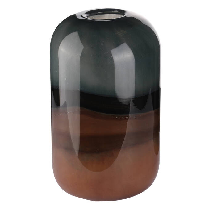 Vazo Brown Cam Amber 16X16X28 Cm - 2