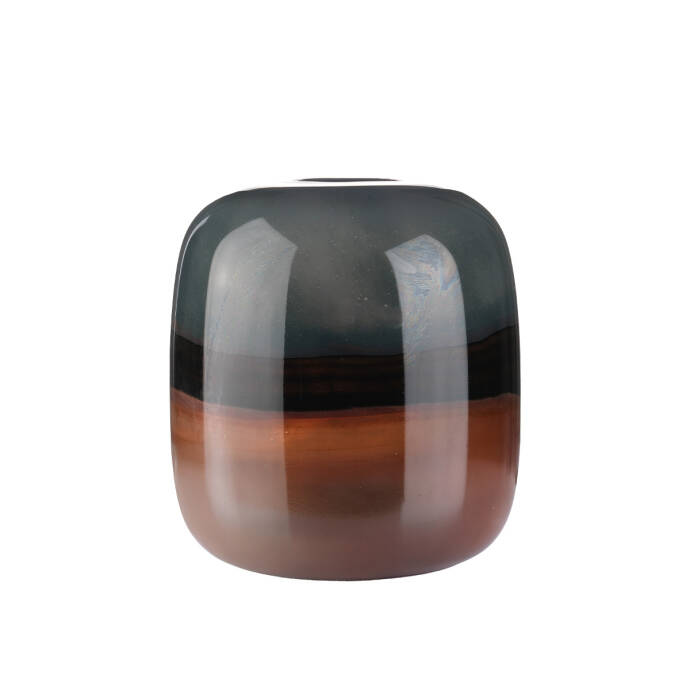 Vazo Brown Cam Amber 17X17X19 Cm - 2