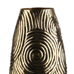 Vazo Girdap Pod Antik Gold 16x16x30 Cm - 2