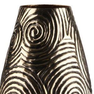 Vazo Girdap Pod Antik Gold 20x20x40 Cm - 2