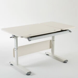 Vega Standart Çalışma Masası Ekru- Gri - 4
