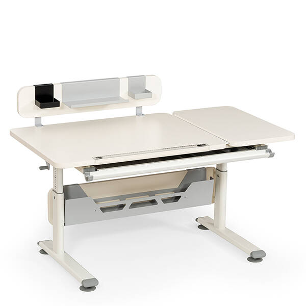 Vega Standart Çalışma Masası Ekru- Gri - 1
