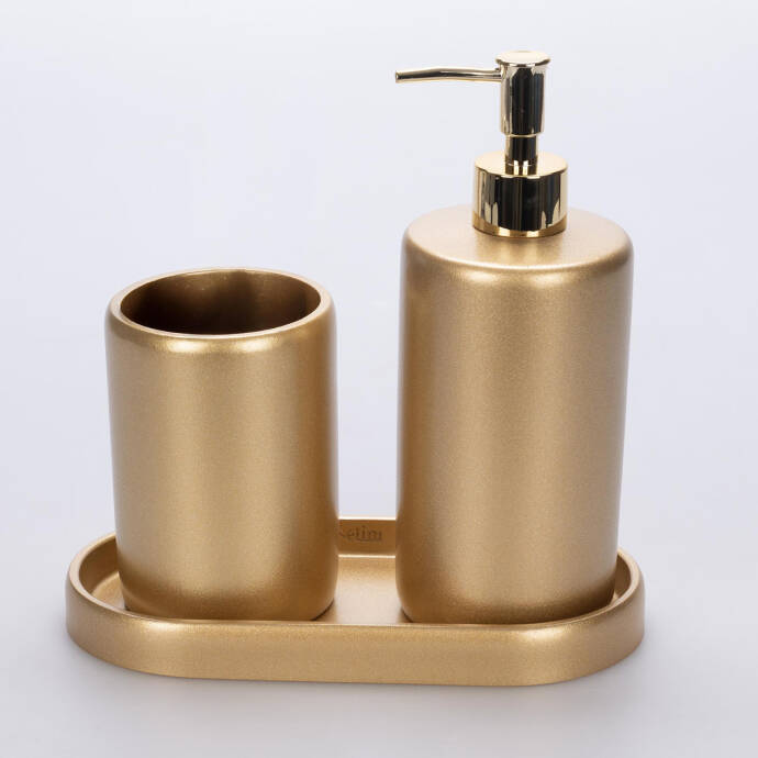 Victoria Banyo Seti Altın - 5