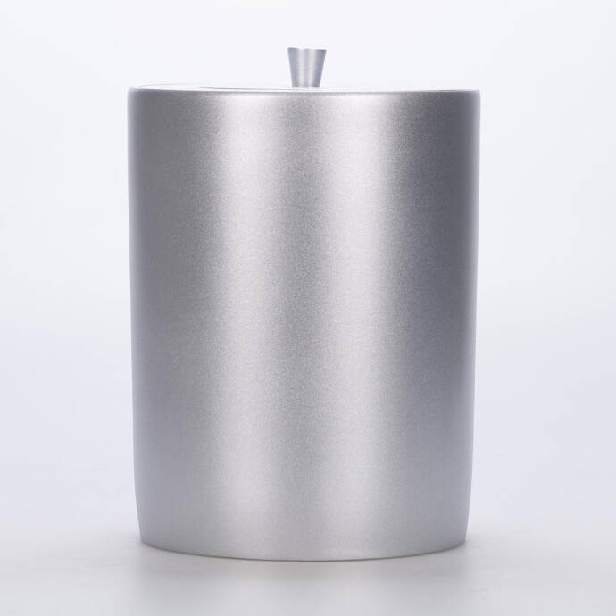 Victoria Çöp Kovası Gümüş - 1