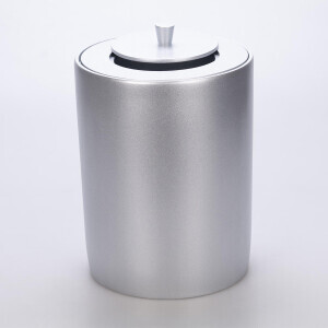 Victoria Çöp Kovası Gümüş - TepeHome (1)