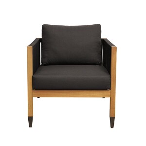 AB02 Sandalye V0601 Siyah İp 65X65X70 - TepeHome