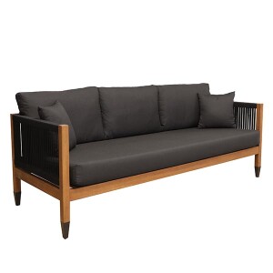 AB03 3KL V0601 Siyah İp 200X80X71 - TepeHome