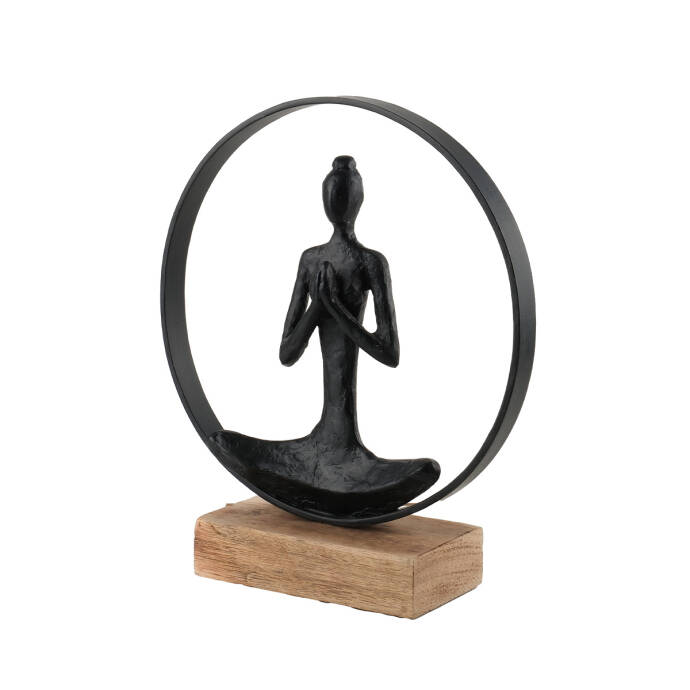 Yoga Yapan Lady Dekoratif Halkada Obje - 3
