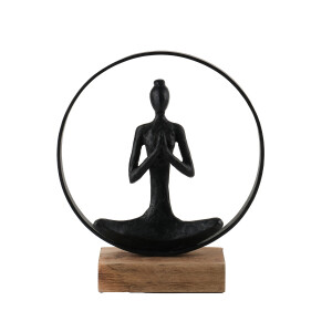 Yoga Yapan Lady Dekoratif Halkada Obje - 4