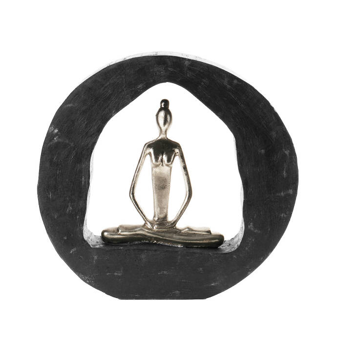 Yoga Yapan Lady Dekoratif Obje 26 Cm - 3